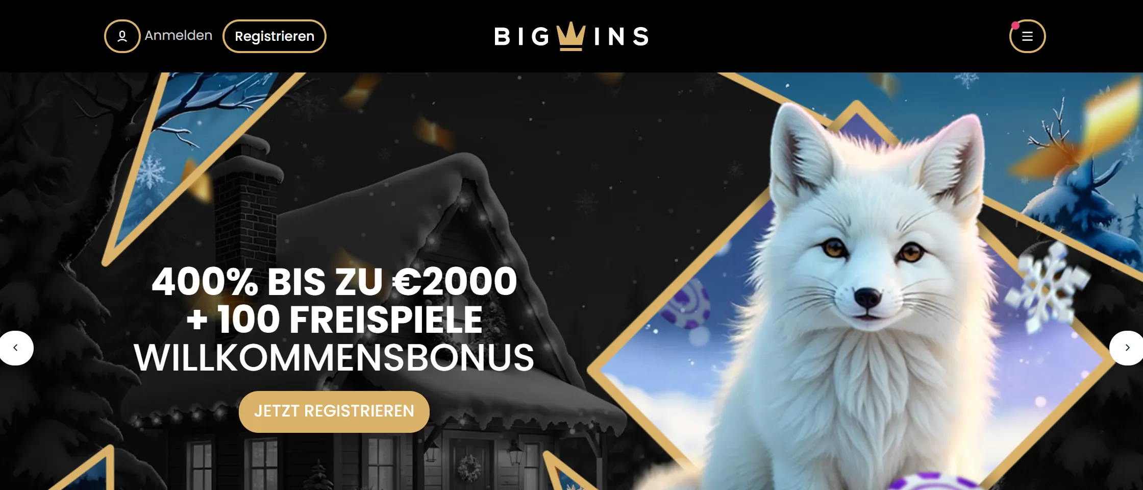 Bigwins homepage