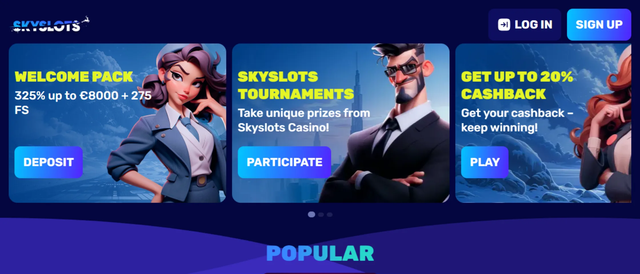 Skyslots startseite