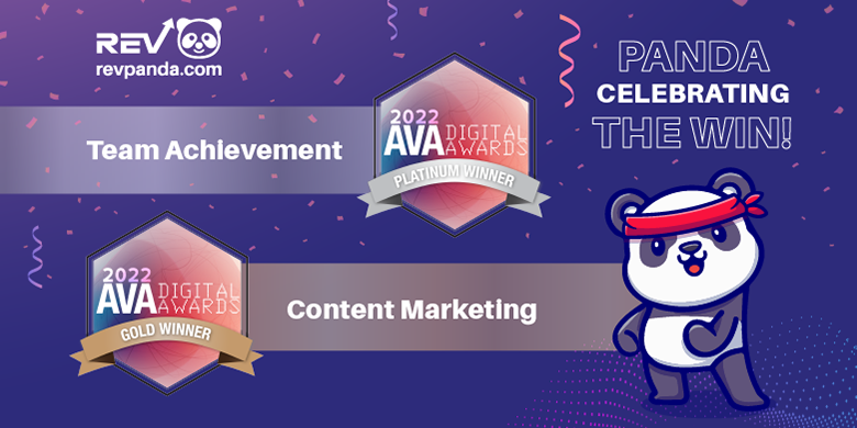 Revpanda wins two 2022 AVA Digital Awards
