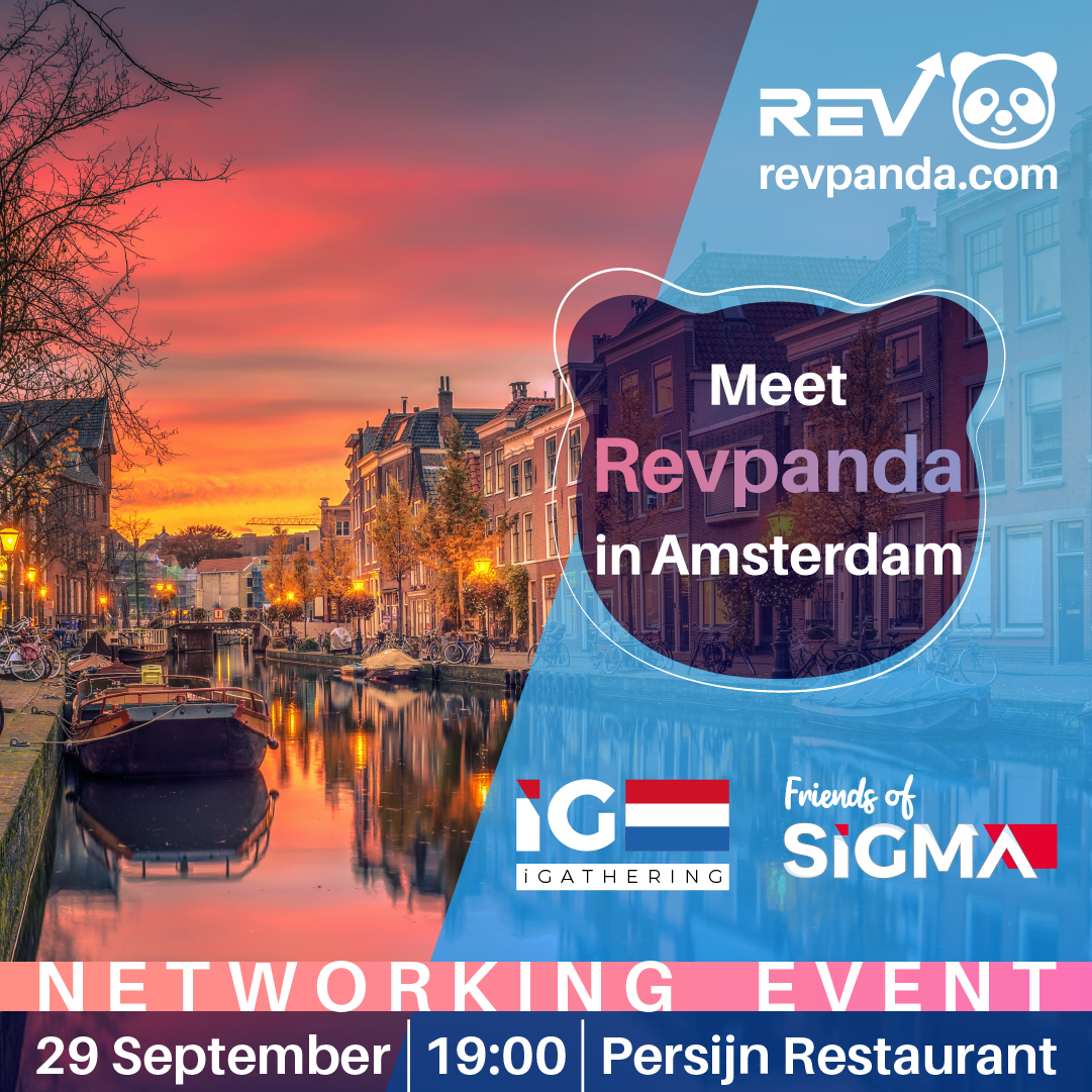 Revpanda Sponsors the Next SiGMA iGathering in Amsterdam
