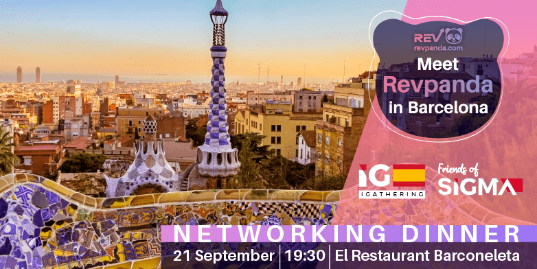 Revpanda Sponsoring SiGMA iGathering Dinner at Barcelona