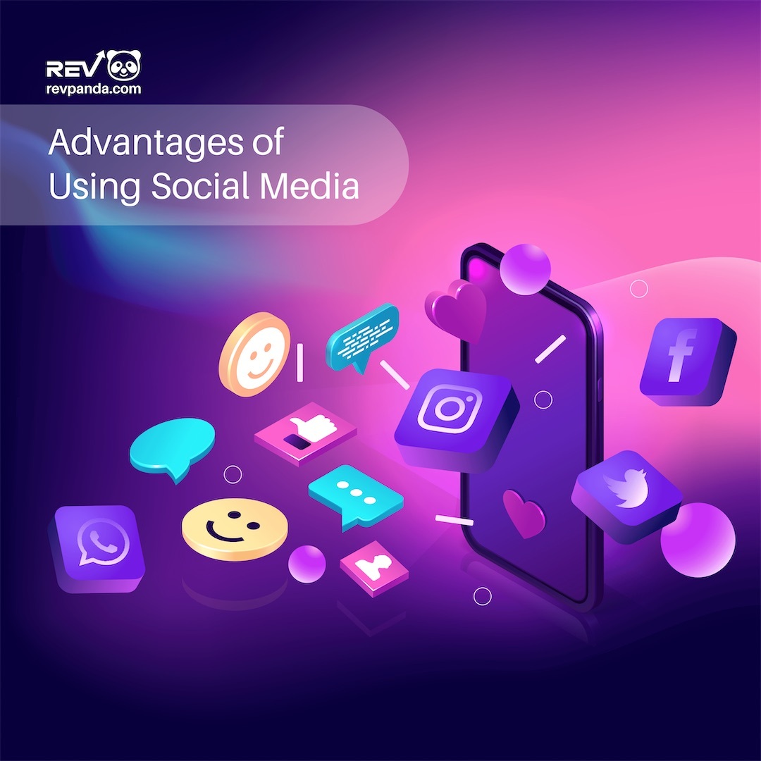 advantages of using social media