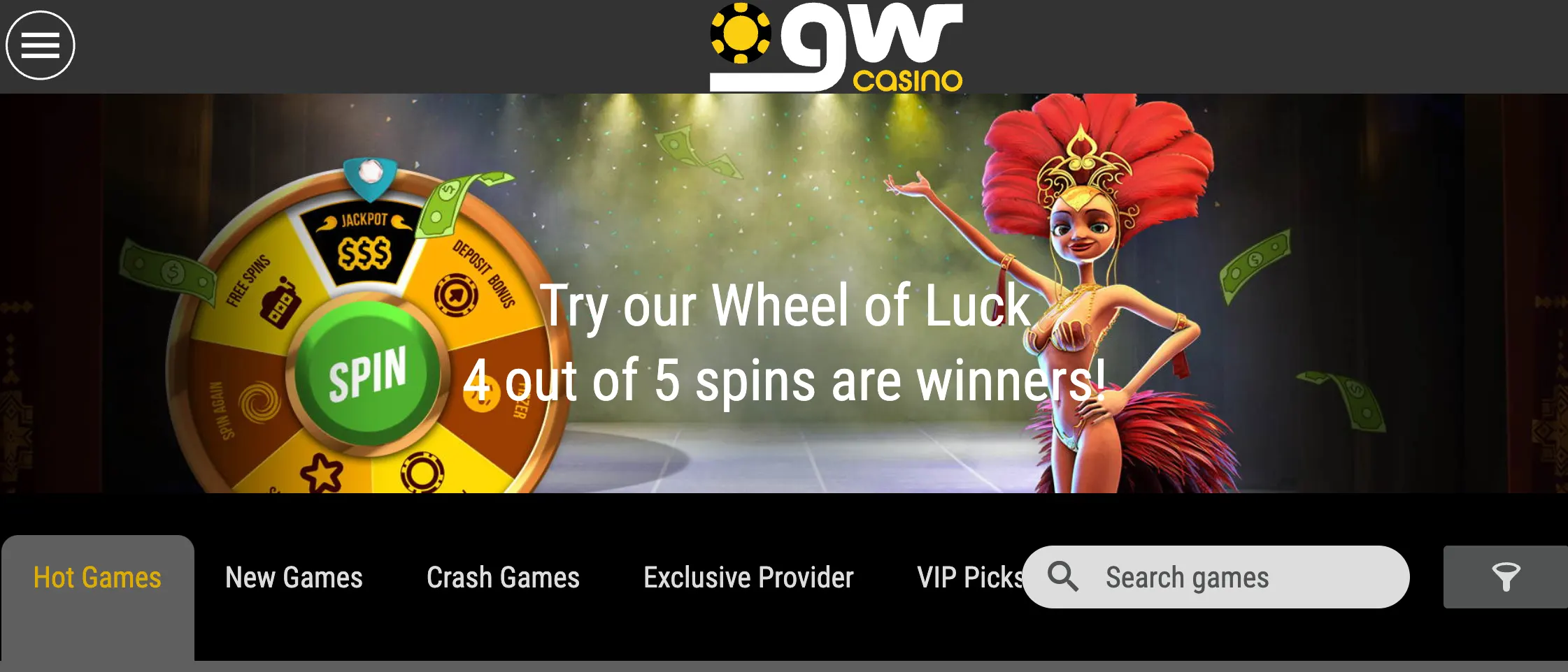 Gw homepage