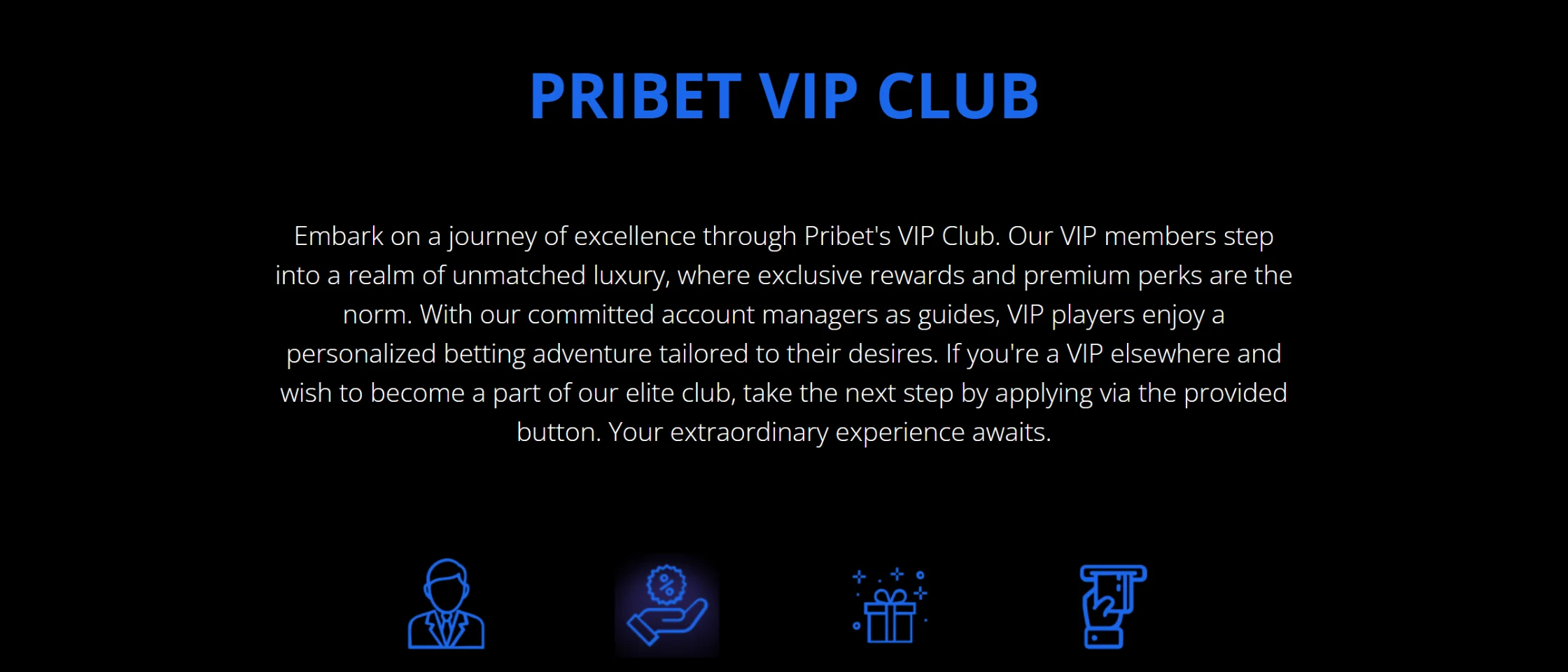 Pribet VIP Section