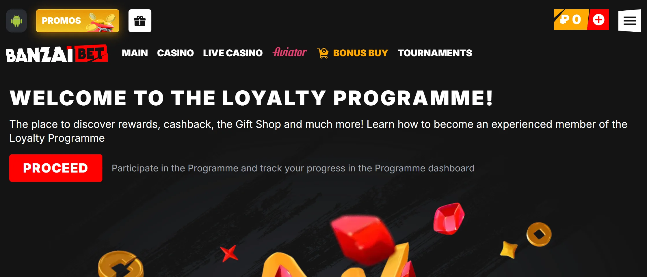 Banzai bet loyalty program