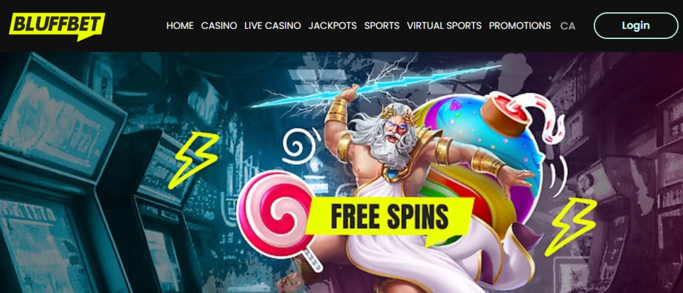 bluffbet.com free spin bonanza