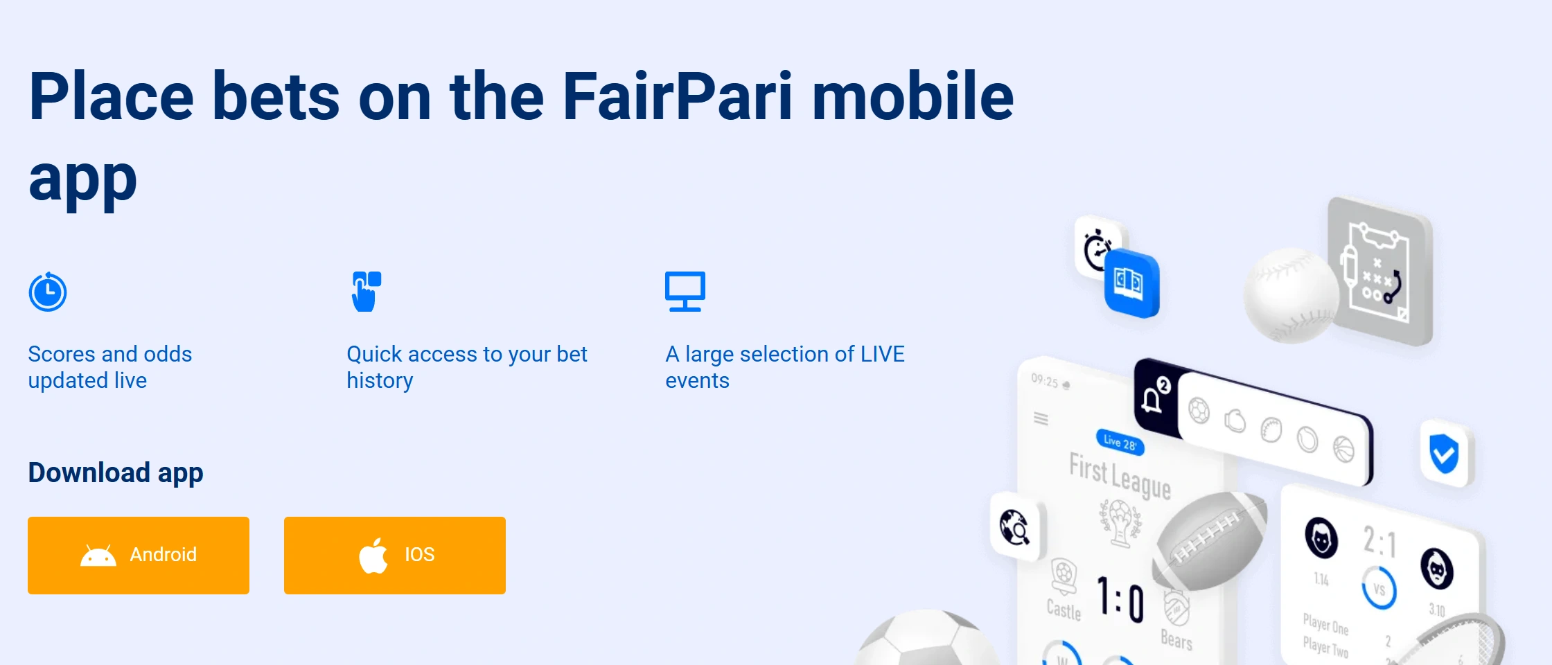 Fairpari for mobile