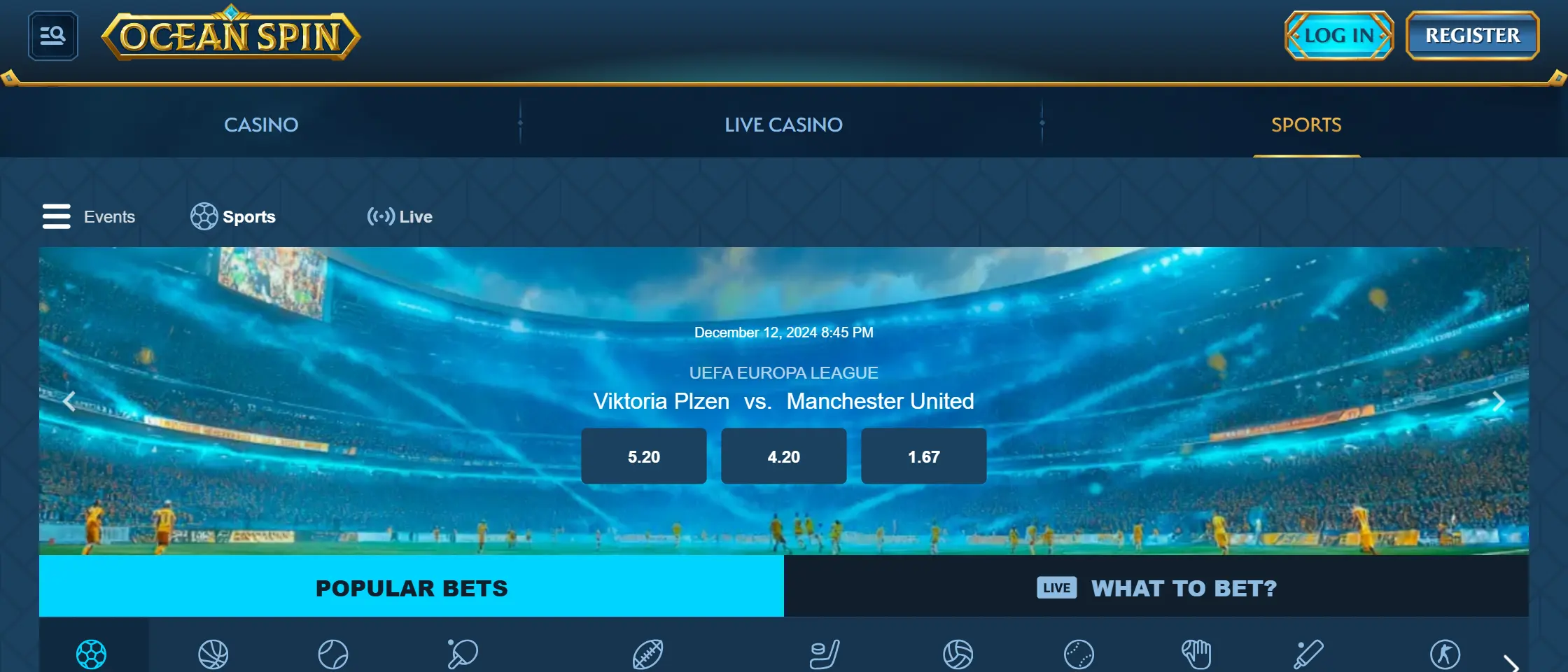 Oceanspin sportsbook