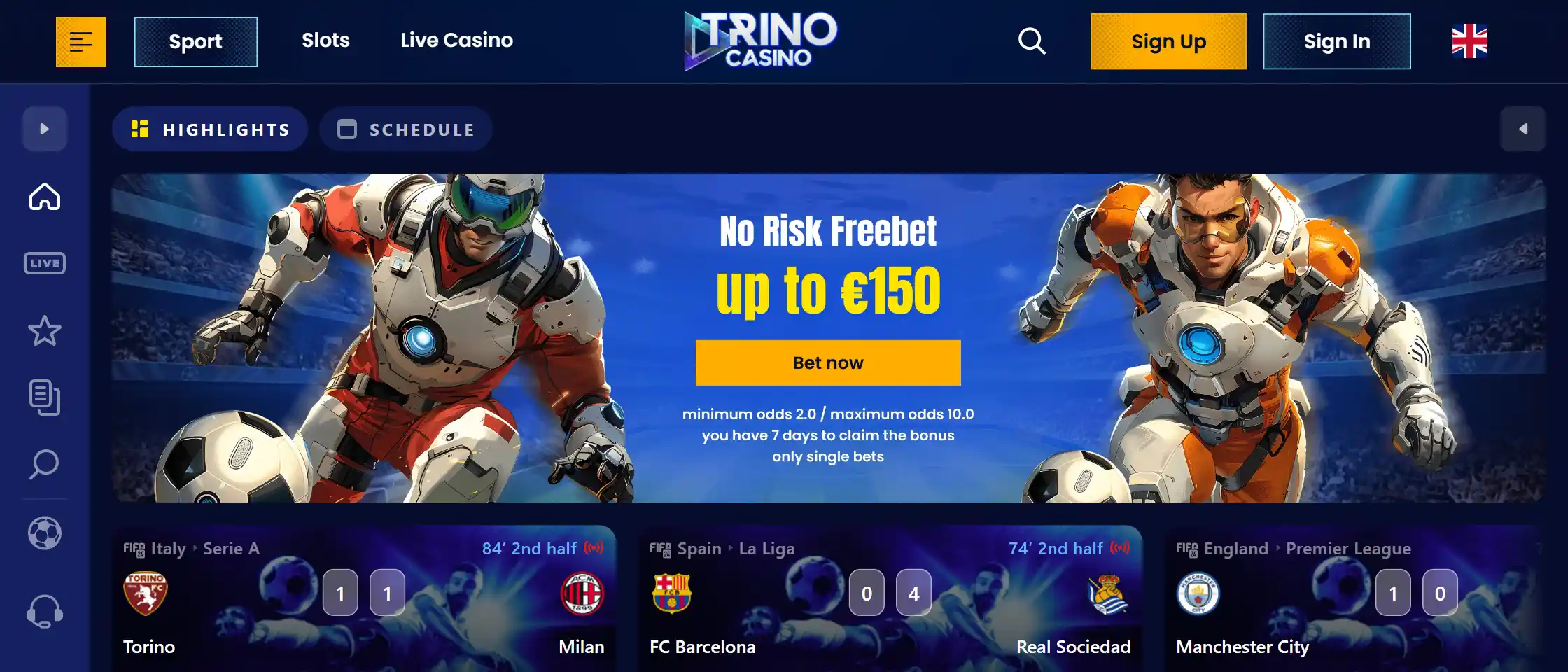 trinocasino.io_sports