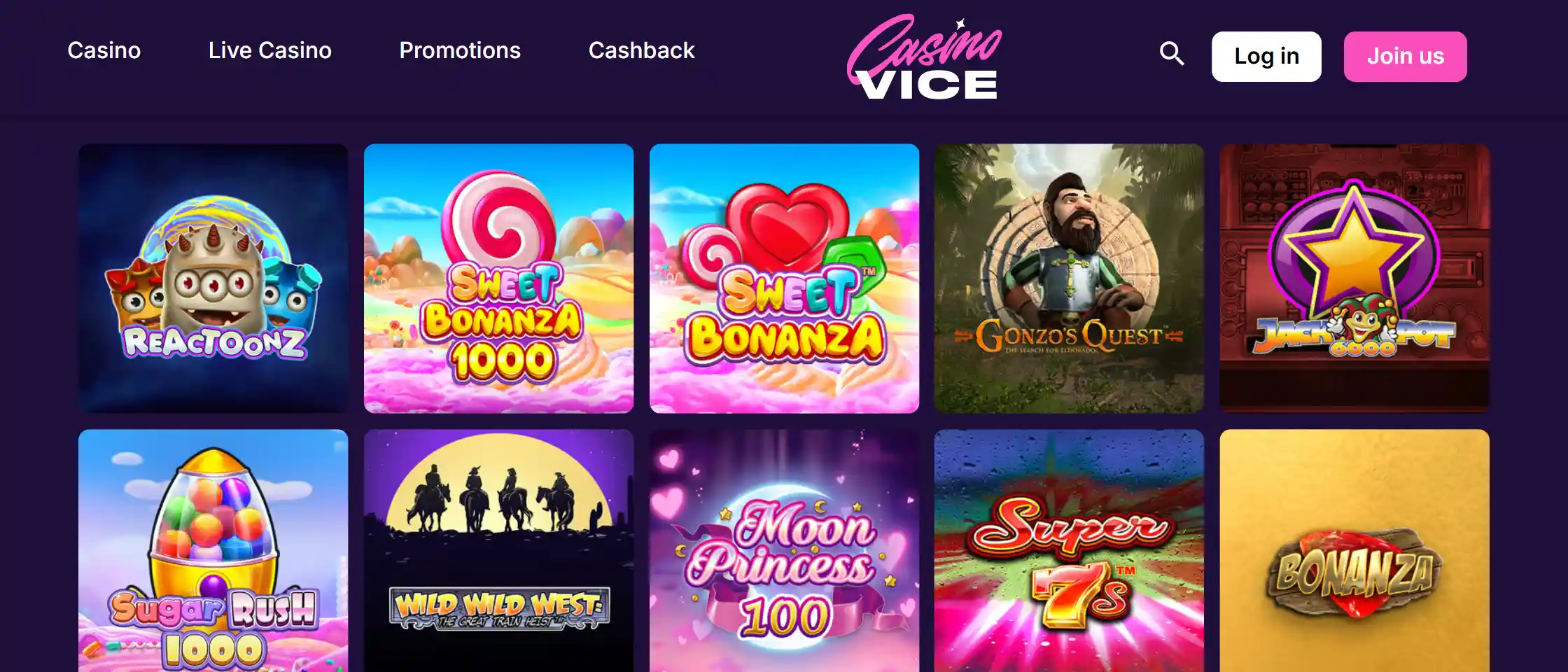 www.casinovice.com games