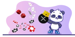 A panda representing Ripple and online gambling