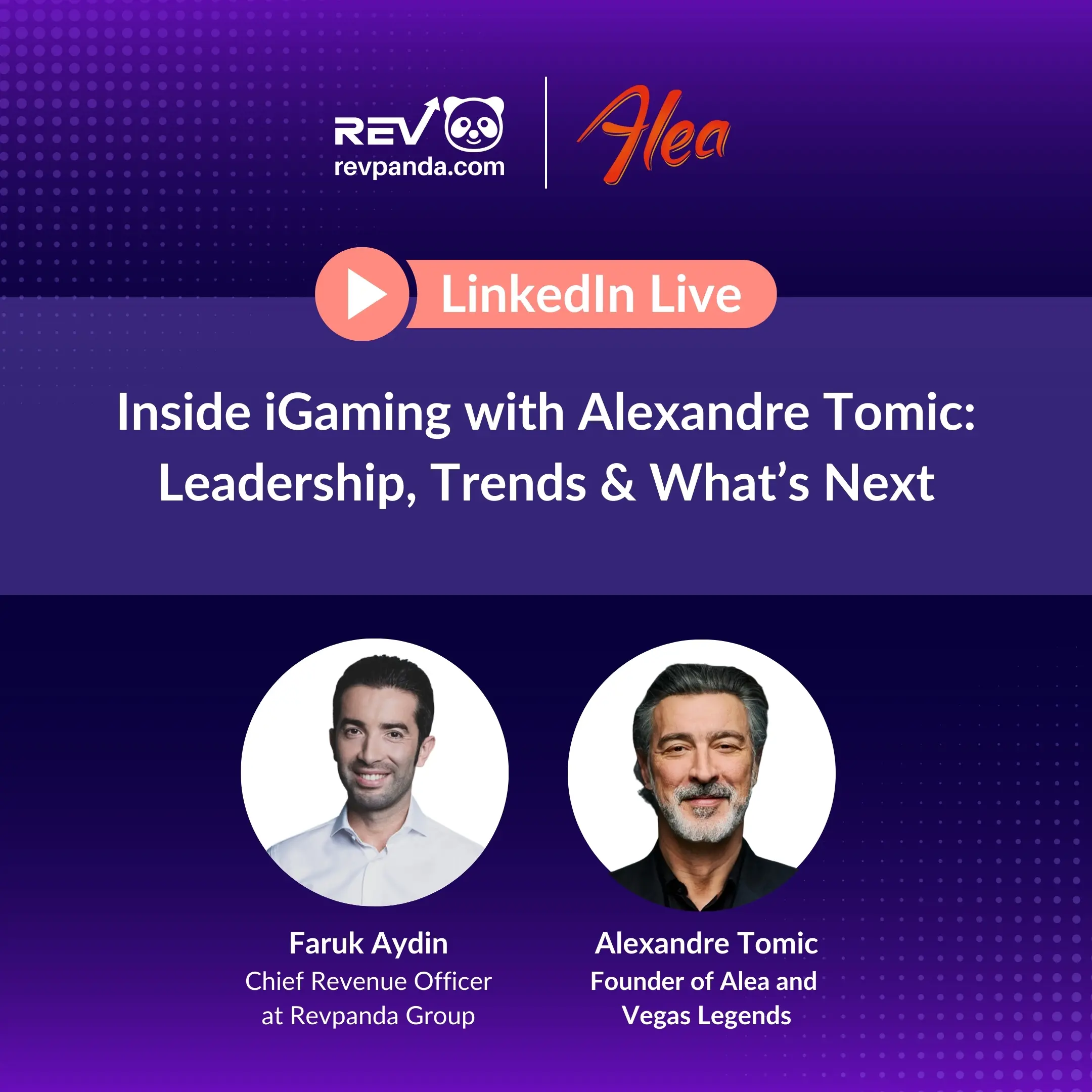 Inside iGaming with Alexandre Tomic Leadership