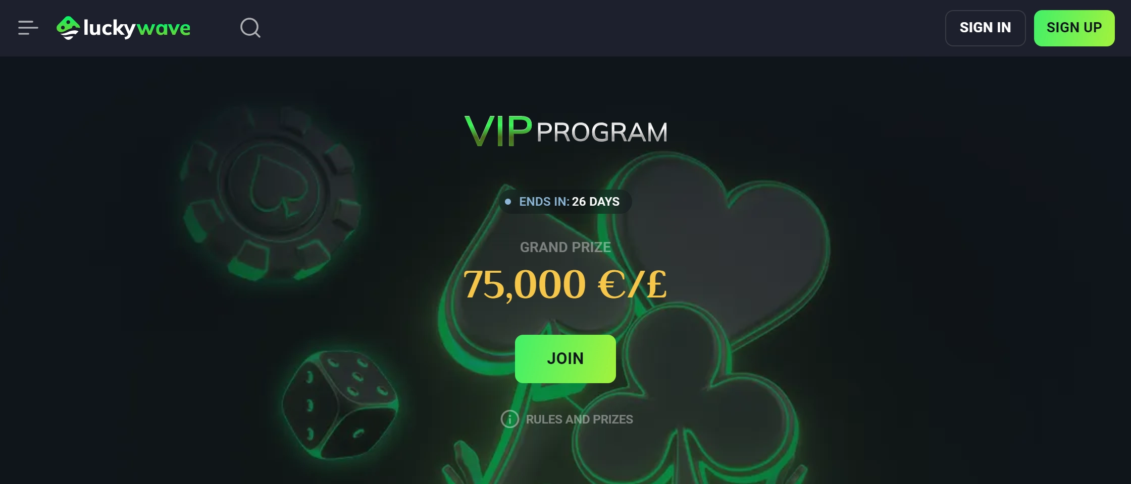 www.luckywave2.com vip