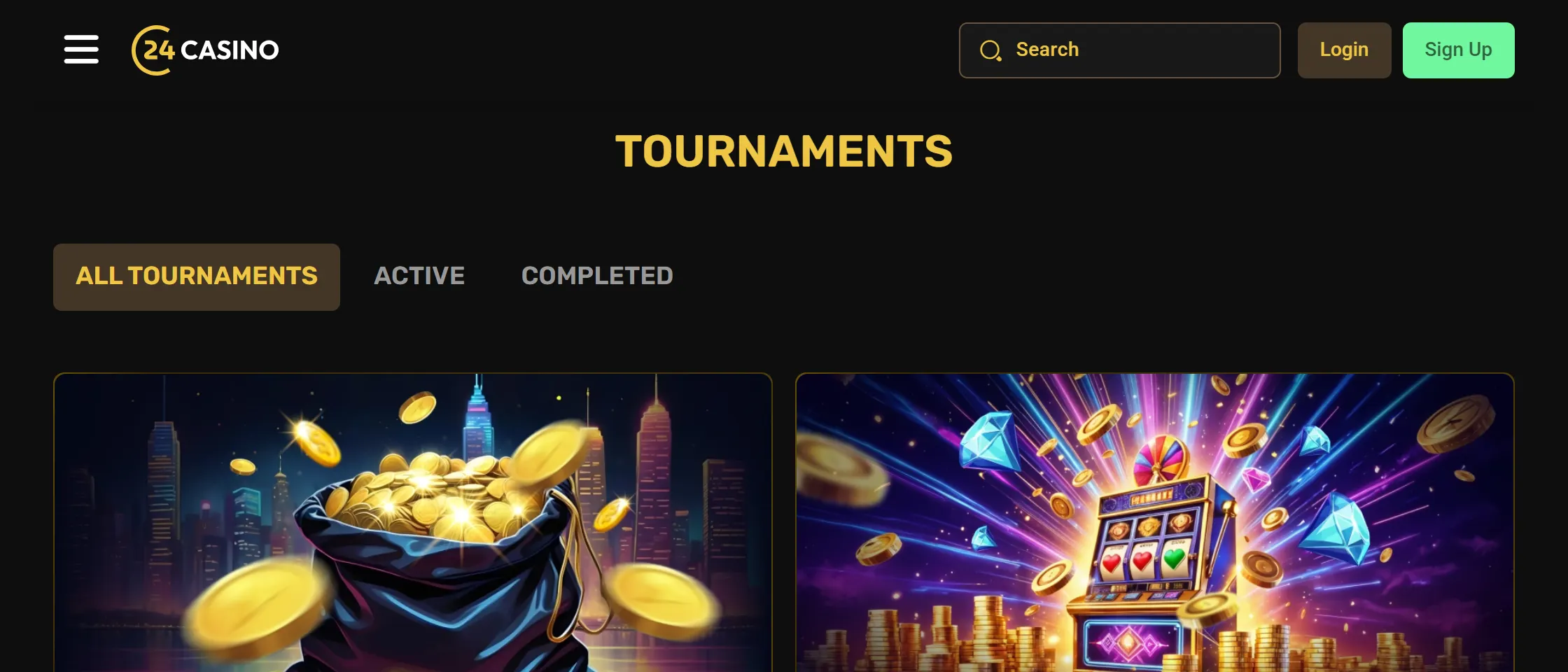 24casino tournaments