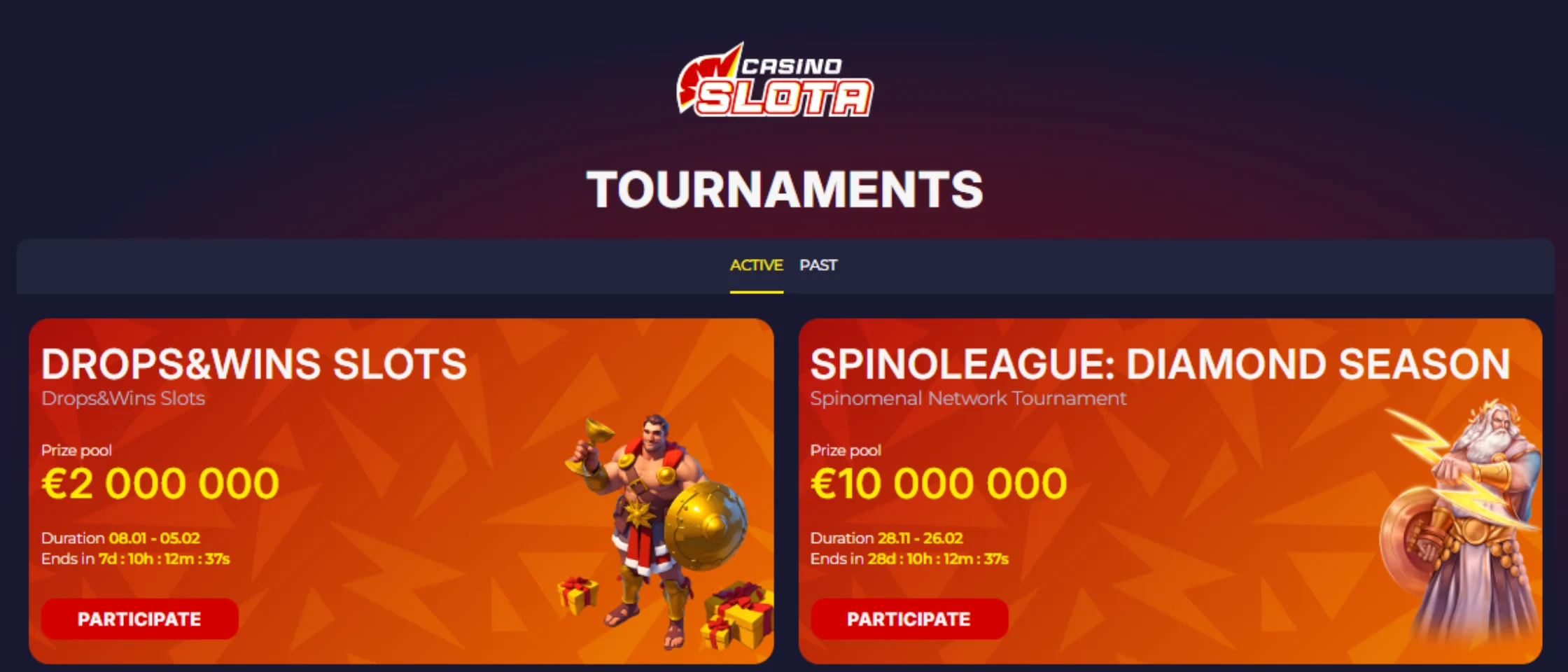 slota1.casino tournaments