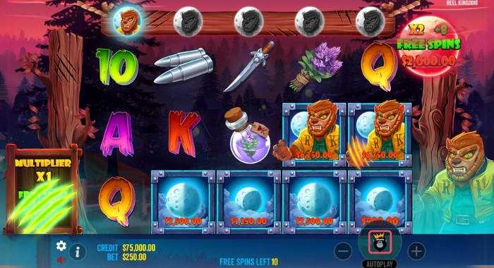 fangtastic freespins gameplay 3